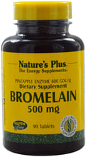 Nature's Plus, Bromelain, 500 mg, 90 Tablets (NTP4409)