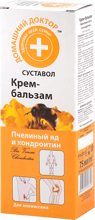 Домашний Доктор Крем-бальзам пчелиный яд и хондроитин 75 ml