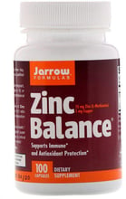 Jarrow Formulas Zinc Balance 100 Caps Цинк