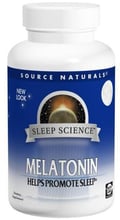 Source Naturals Melatonin 3mg, Sleep Science,  120 Tab