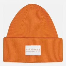Женская шапка Only оранжевая (15270026)