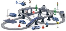 Игровой набор ZIPP Toys Городской экспресс электрическая железная дорога, 104 детали