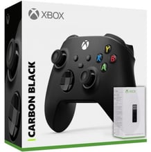 Microsoft Xbox Series X | S Wireless Controller with Bluetooth Carbon Black + Adapter for Windows (1VA-00002)