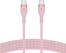 Belkin Cable USB-C to USB-C Braided Silicone 1m Pink (CAB011BT1MPK)