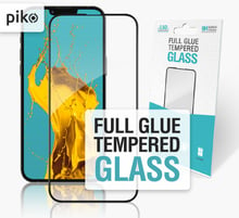 Piko Tempered Glass Full Glue Black for iPhone 14 Plus | 13 Pro Max