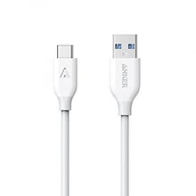 ANKER USB Cable to USB-C 3.0 Powerline V3 90cm White (A8163H21)