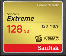 SanDisk 128GB CompactFlash Extreme (SDCFXSB-128G-G46)