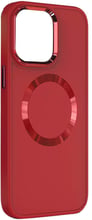 TPU Case Bonbon Metal Style with MagSafe Red for iPhone 15 Plus
