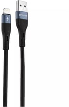 Proove USB Cable to Lightning Light Silicone 2.4A 1m Black