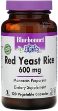 Bluebonnet Nutrition, Red Yeast Rice, 600 mg, 120 Vegetable Capsules (1171)
