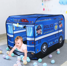 Игровая детская палатка Полицейская машина (в сумке) (1223)