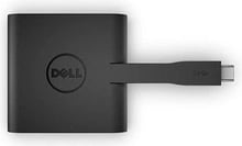 Dell Adapter DA200 USB-C to HDMI+VGA+Ethernet+USB 3.0 Black (470-ABRY)