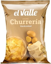 Чипсы картофельные El Valle Churrería традиционные 160 г (8437001001705)