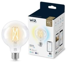 Умная лампочка WiZ, E27, 7W, 60W, 806Lm, G95, 2700-6500, Wi-Fi