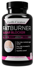 Earth‘s Creation Fat Burner and Sugar blocker Жиросжигатель и блокатор сахара 90 капсул