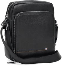 Мужская сумка через плечо Ricco Grande черная (K16207-black)