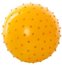 Мяч массажный Bembi 6 дюймов жёлтый (MS 0664)