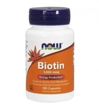 NOW Foods Biotin 1000 mcg 100 caps Биотин