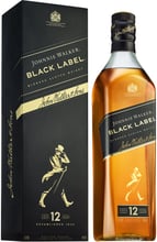 Виски Johnnie Walker "Black label" 1л, with box (BDA1WS-JWB100-001)