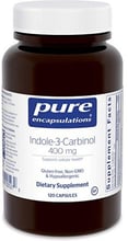 Pure Encapsulations Indole-3-Carbinol 400 mg Индол-3-Карбинол 120 капсул