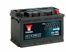 Автомобильный аккумулятор EFB Yuasa YBX7096