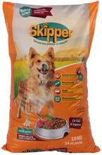 Сухий корм для собак SKIPPER яловичина та овочі 10 кг (5948308003499)