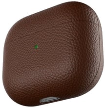 Чохол KeyBudz Artisan Series Leather Natural Brown (AP3_S3_NBN) для Apple AirPods 3