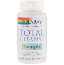 Solaray Total Cleanse Lymph, 60 Vegetarian Capsules (SOR-08333)