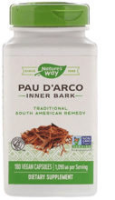 Nature's Way, Pau d'Arco Inner Bark, 545 mg, 180 Veggie Caps (NWY-15408)