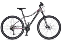 Велосипед AUTHOR (2023) Spirit ASL 27,5", рама 16", сріблястий (чорно-рожевий)/сріблястий (2023193)