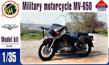 Армійський мотоцикл AIM Fan Model МВ-650 з коляскою
