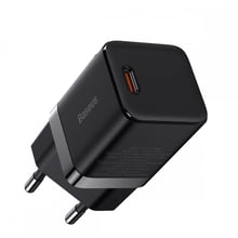 Baseus USB-C Wall Charger GaN3 1С 30W Black (CCGN010101)