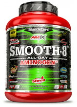 Amix MuscleCore® Smooth-8 Protein 2300 g / 69 servings / strawberry