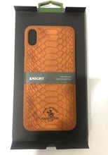 Polo Knight Brown (SB-IP6.5SPKNT-BRW) for iPhone Xs Max