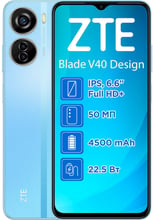 ZTE Blade V40 Design 6/128Gb Blue (UA UCRF)