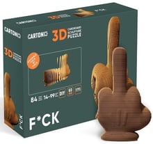 Картонный конструктор Cartonic 3D Puzzle F*CK