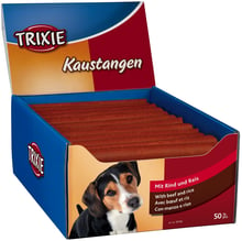 Лакомство для собак Trixie палочка жевательная с говядиной 65 г 50 шт. (4011905317465)