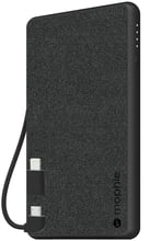 Mophie Power Bank 4060mAh Powerstation Plus Mini Lightning/USB-C 12W Black (401101676)