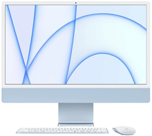 Apple iMac M1 24" 256GB 7GPU Blue Custom (Z14M000UN) 2021