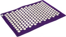 Коврик массажно-акупунктурный IGORA RELAX 55х40 см фиолетовый (MS-1251-11)