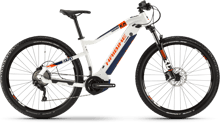 Электровелосипед Haibike SDURO HardNine 5.0 i500Wh 10 s. Deore 29", рама L, бело-оранжево-синий, 2020