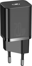Baseus USB-C Wall Charger Super Si 20W Black (CCSUP-B01)
