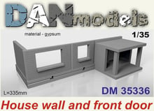 Аксесуари для діорами DAN models Стіна будинку та під'їзд (гіпс) (DAN35336)