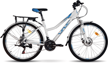 Велосипед VNC 2022' 26" Expance A3 FMN V2A3W-2642-WB 42см (1728) white/blue