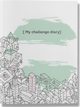 Ежедневник-книга "My challenge diary"