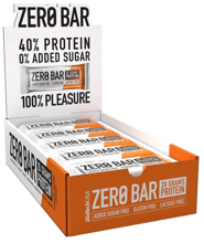 Протеиновые батончики ZERO Bar BioTechUSA 20х50 g / Caramel