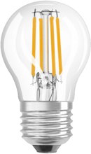Лампа светодиодная Osram LED P60 5.5W (806Lm) 2700K E27 филамент