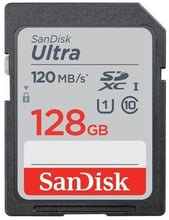 SanDisk 128GB SDXC Ultra C10 UHS-I (SDSDUNB-128G-GN6IN)
