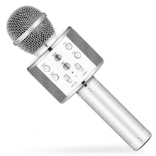 Караоке микрофон WS-858 (WS-858(Silver))