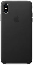 Apple Leather Case Black (MRWT2) for iPhone Xs Max